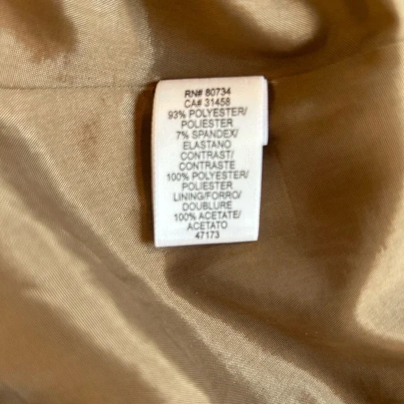 Vintage Velvet Midi Skirt brown gold size 16 embellished - Picture 6 of 14